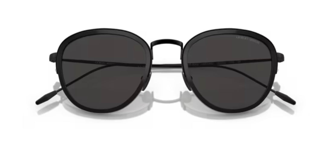 Giorgio Armani 0AR6068 Matte Black Photochromic Sunglasses