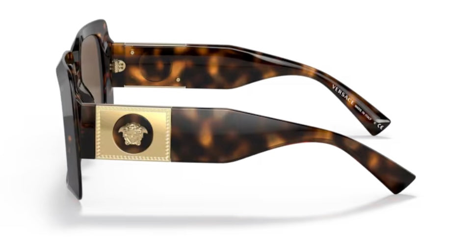 Versace 0VE4405 Havana Sunglasses