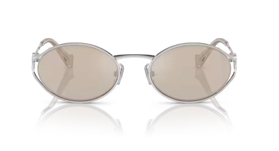 Miu Miu 0MU 52YS Silver Sunglasses