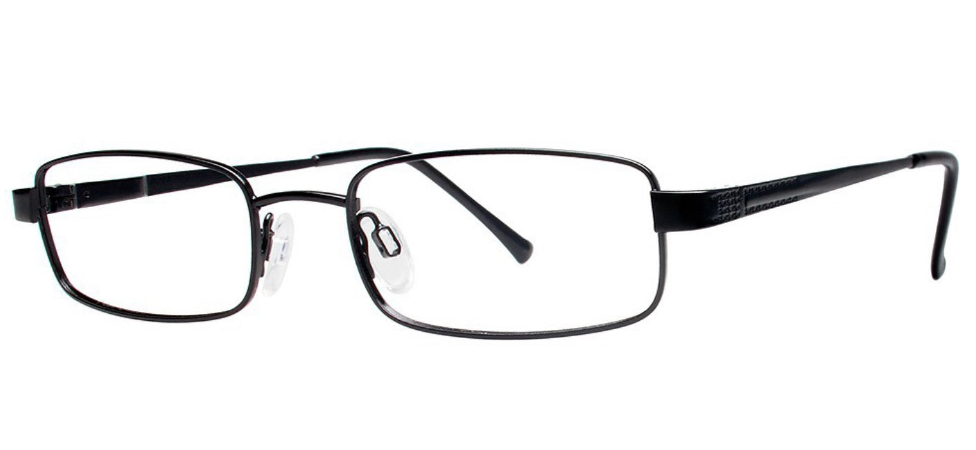 Eyeworkz Daniel Matte Black Eyeglasses