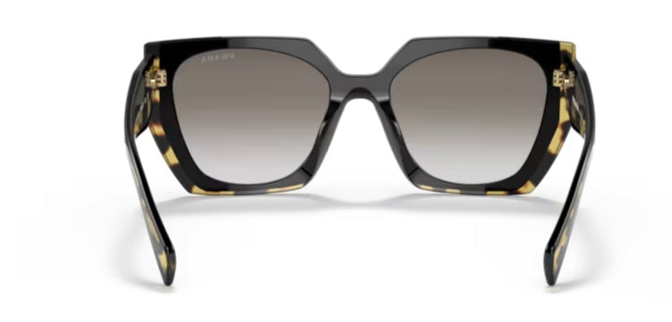 Prada 0PR 15WS Black Medium Tortoise Sunglasses