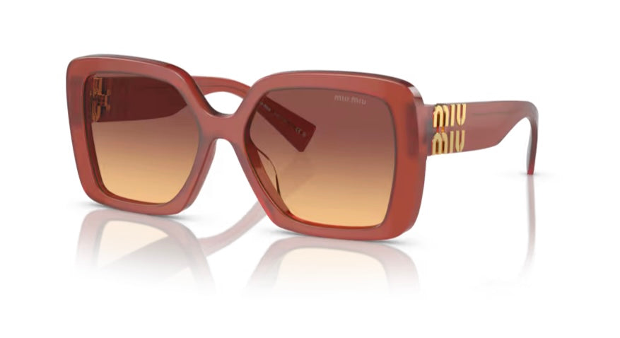 Miu Miu 0MU 10YS Cognac Opal Sunglasses