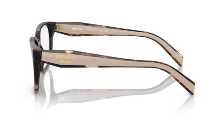 Prada 0PR 17ZV 07R101 Caramel Havana Eyeglasses