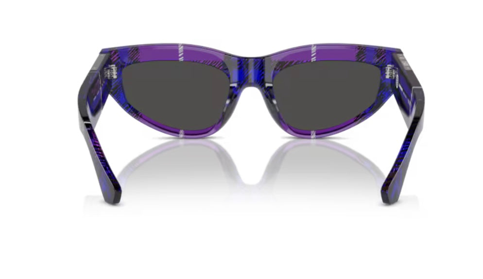 Burberry OBE4425U Check Violet Sunglasses