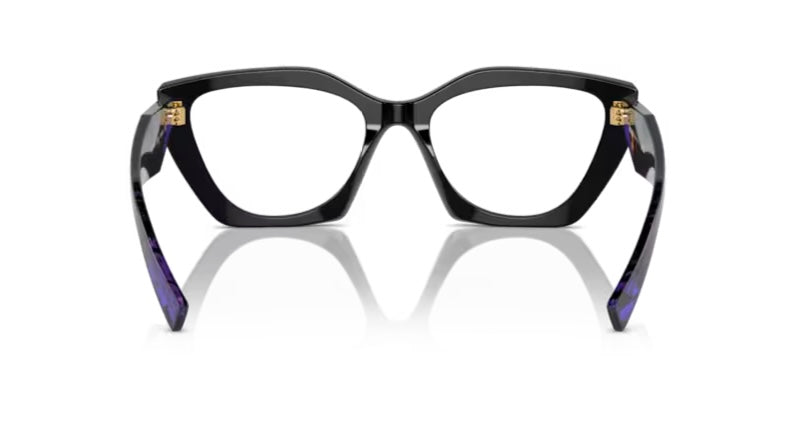 Prada 0PR 09YV 19S101 Black Eyeglasses