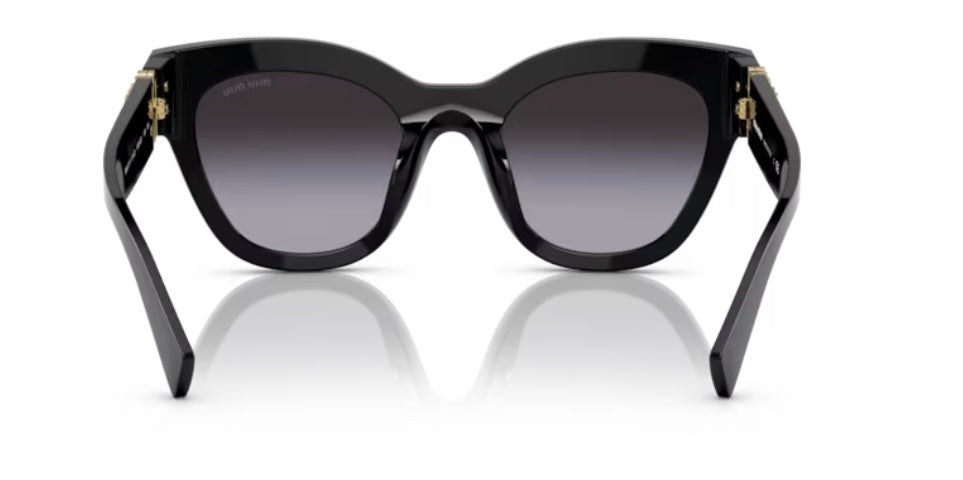 Miu Miu 0MU 01YS Black Sunglasses