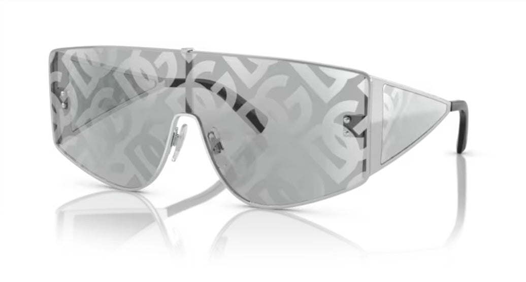 Dolce and Gabbana 0DG2305 05AL Silver Sunglasses