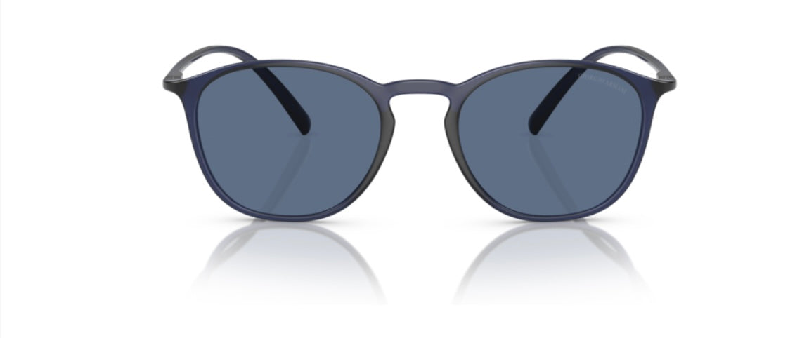 Giorgio Armani 0AR8186U Transparent Blue Sunglasses