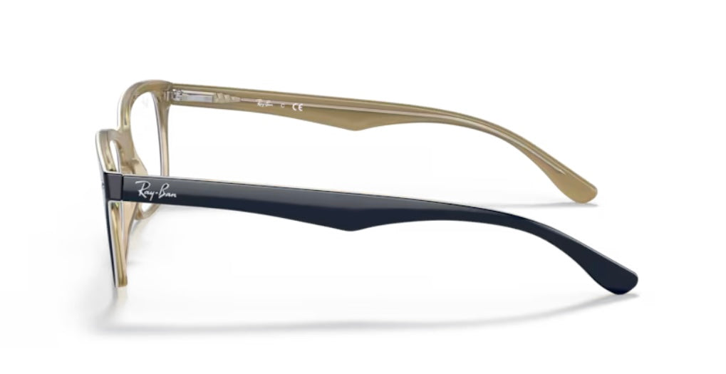 Rayban 0RX5228 8119 Transparent Blue Eyeglasses