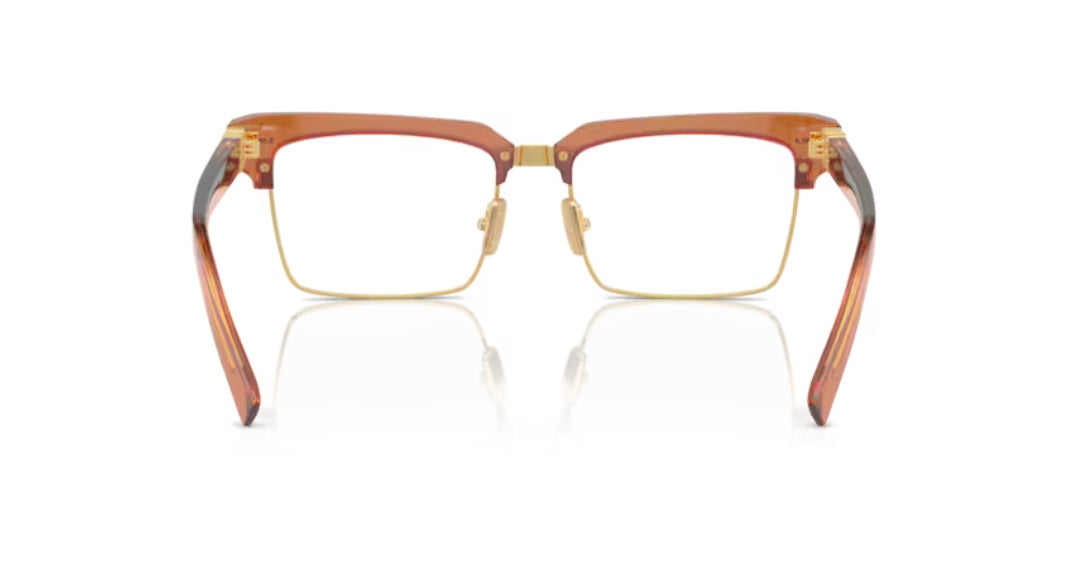 Miu Miu 0MU 11XV 15T101 Caramel Transparent Eyeglasses