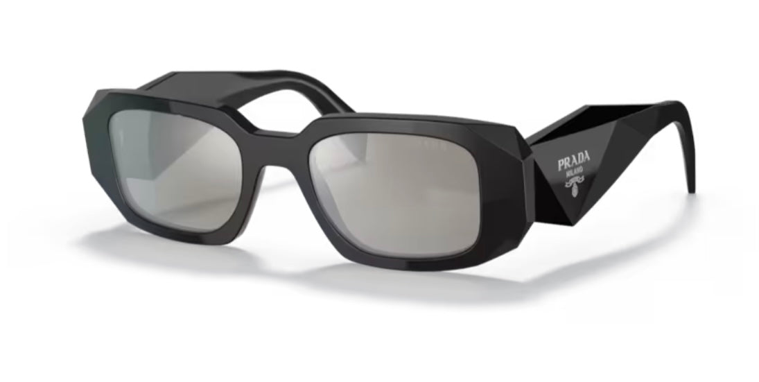 Prada 0PR 17WSF 1AB2BO Black Sunglasses