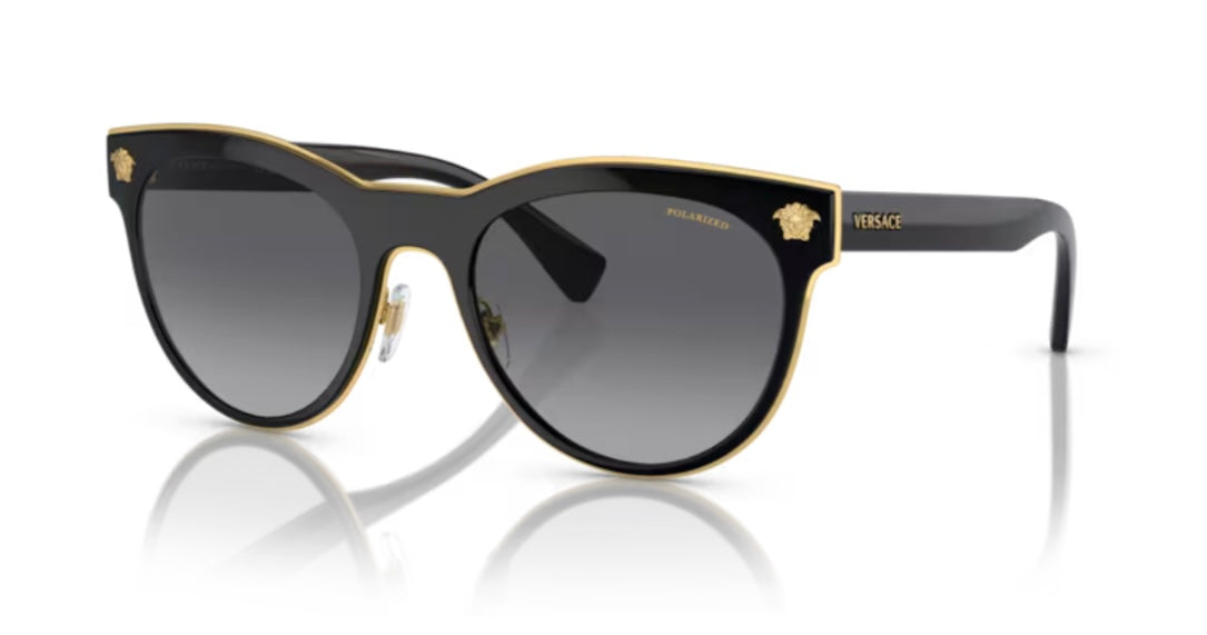 Versace 0VE2198 Black Polarized Sunglasses