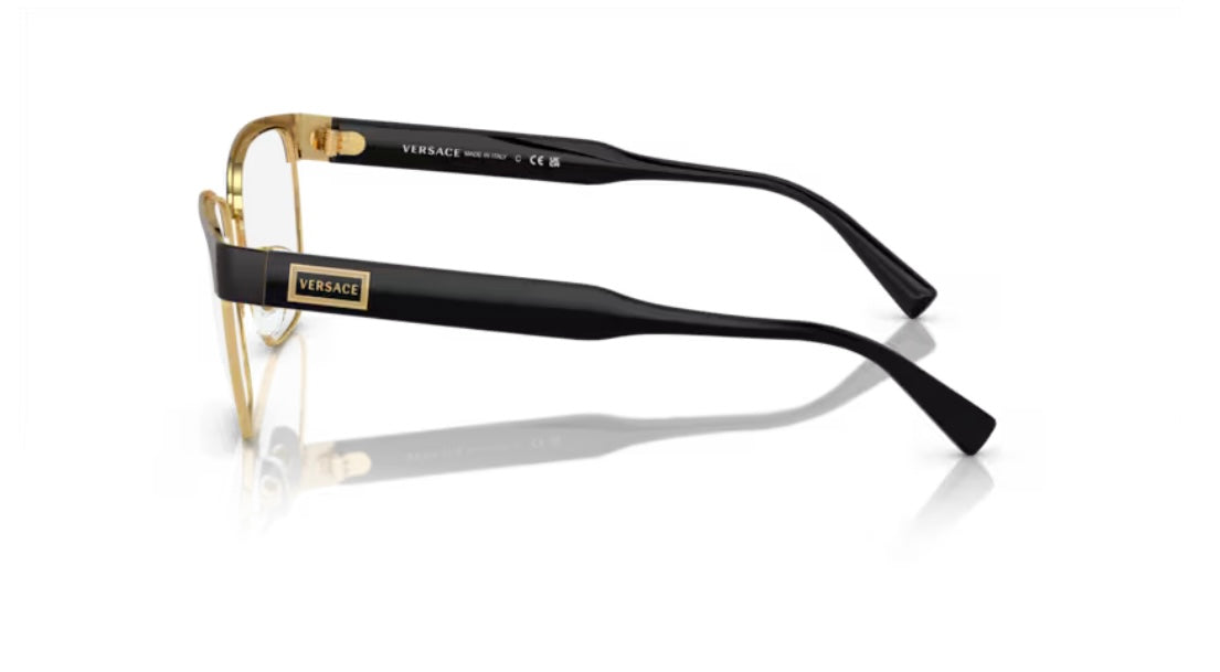 Versace 0VE1264 Black Gold Eyeglasses