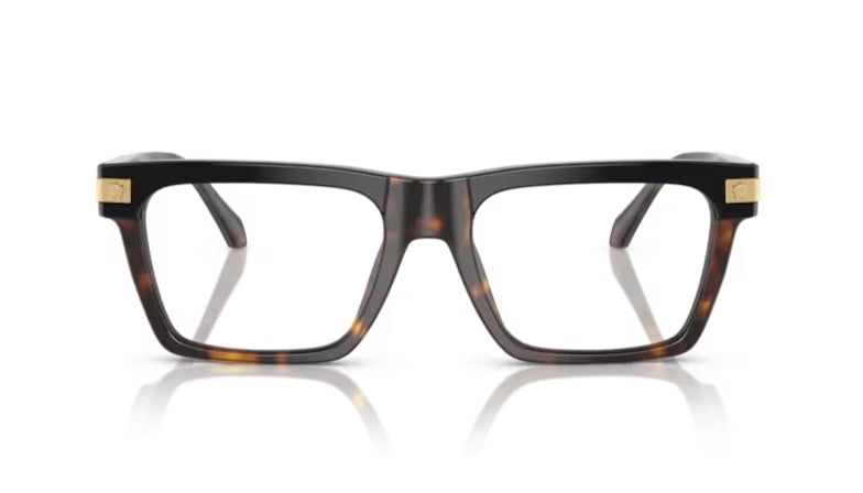 Versace 0VE3354 5466 Top Black Havana Eyeglasses