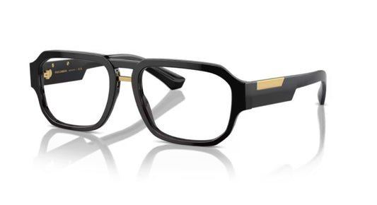 Dolce and Gabbana 0DG3389 501 Black Eyeglasses