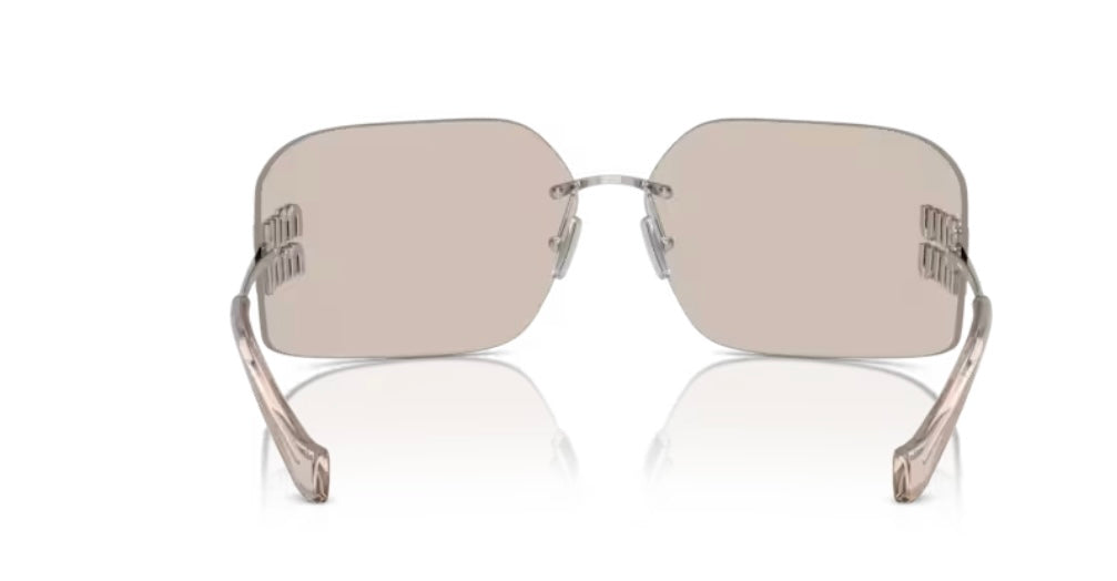 Miu Miu 0MU 54YS Silver Sunglasses