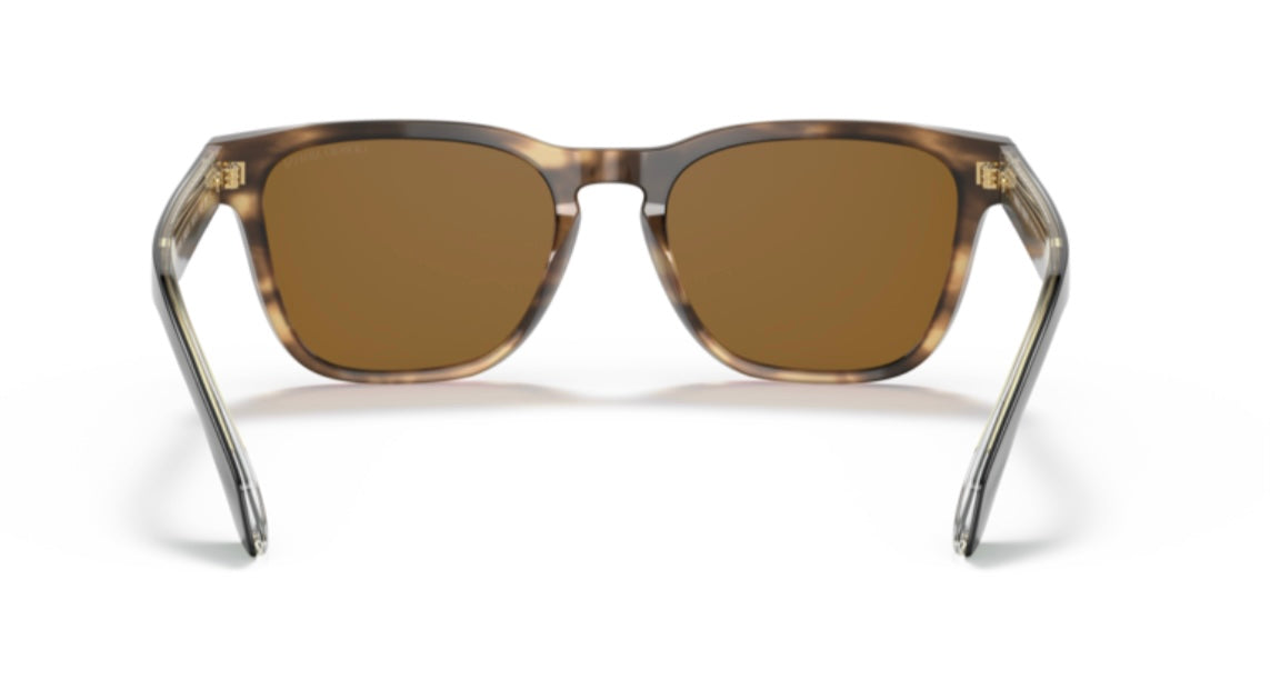 Giorgio Armani 0AR8155 Opal Striped Brown Sunglasses