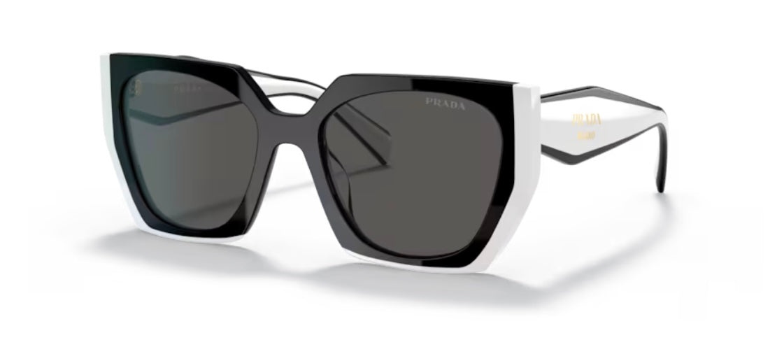 Prada 0PR 15WS Black Talc Sunglasses