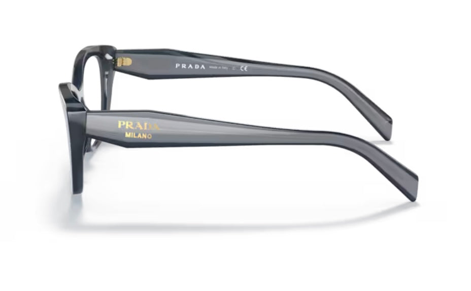 Prada 0PR 19WV 07Q101 Opal Blue Eyeglasses