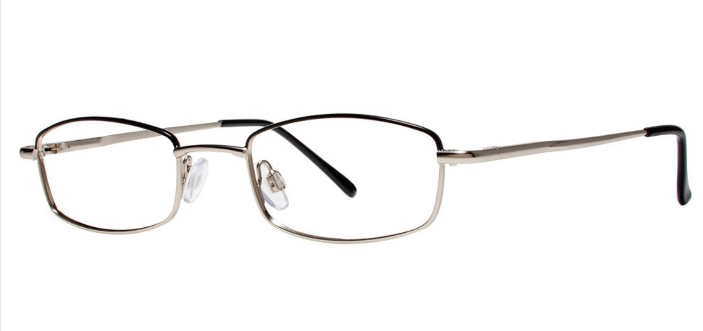 Eyeworkz Asap Black Silver Eyeglasses