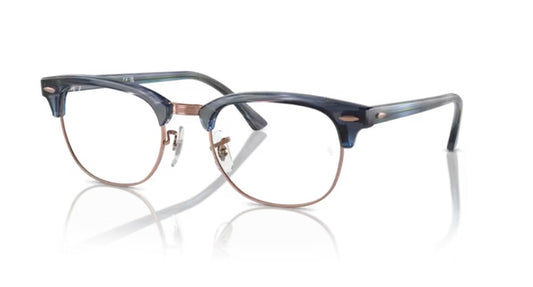 Rayban 0RX5154 Clubmaster 8374 Striped Blue Eyeglasses