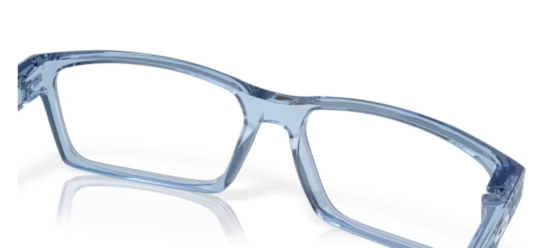 Oakley Overhead 0OX8060 806007 Transparent Blue Eyeglasses