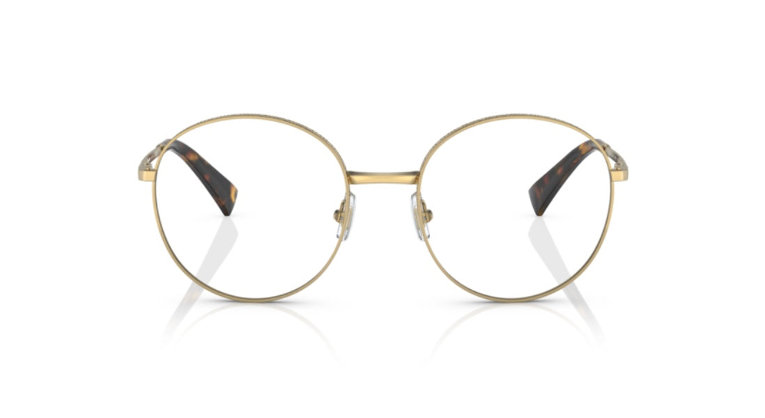 Miu Miu 0MU 51VV Gold Eyeglasses