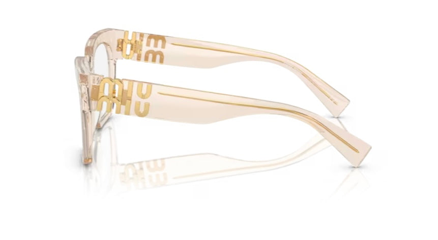 Miu Miu 0MU 04UV Sand Transparent Eyeglasses