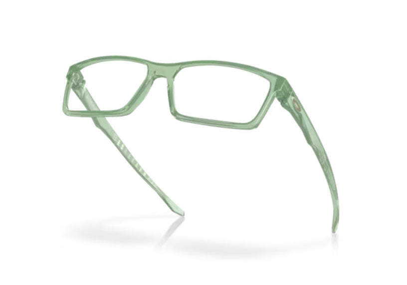 Oakley Overhead 0OX8060 806005 Polished Trans Jade Eyeglasses