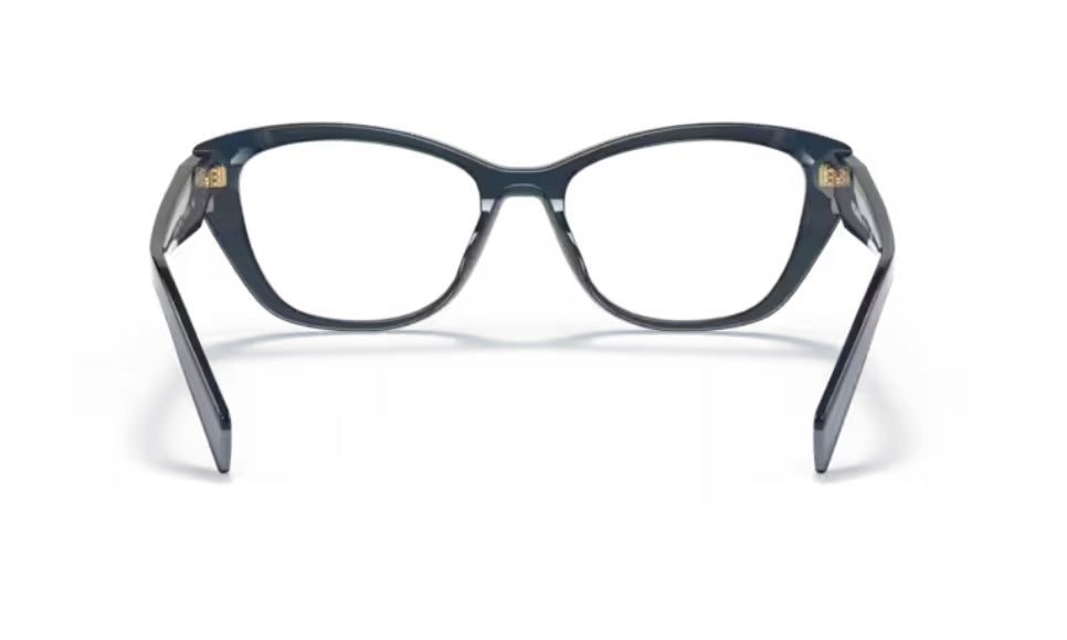 Prada 0PR 19WV 07Q101 Opal Blue Eyeglasses