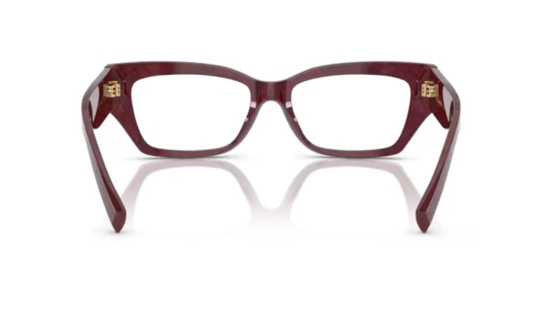 Dolce and Gabbana 0DG3387 3442 Bordeaux Lace Eyeglasses