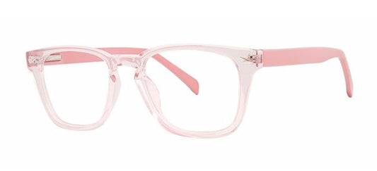 Eyeworkz Thaw Pink Crystal/ Red Matte Eyeglasses