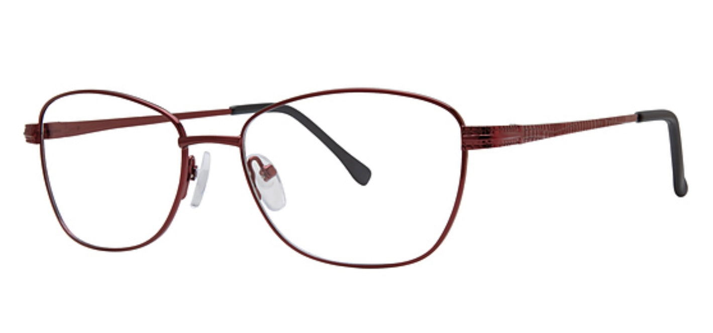 Eyeworkz Aware Matte Burgundy Eyeglasses