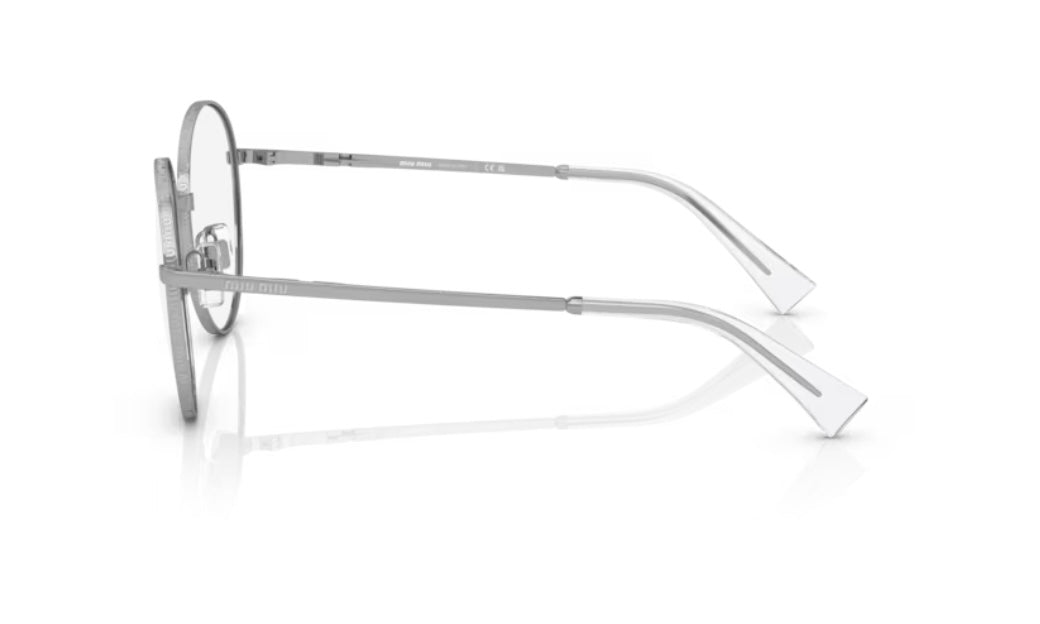 Miu Miu 0MU 51VV Silver Eyeglasses