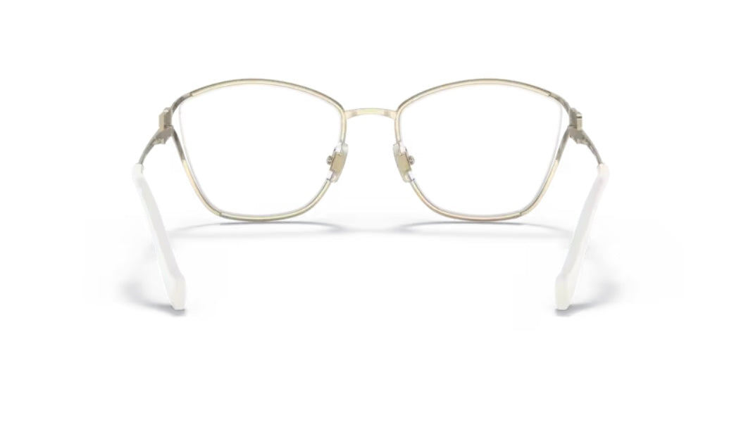 Miu Miu 0MU 53UV ZVN101 Pale Gold Eyeglasses