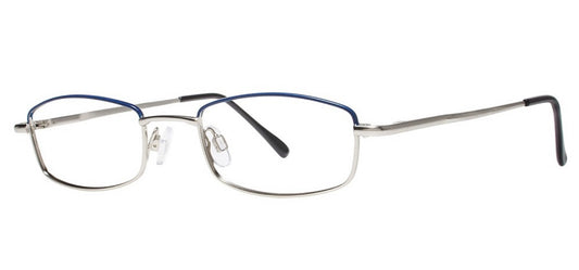 Eyeworkz Asap Blue Silver Eyeglasses