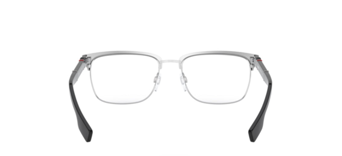 Burberry 0BE1348 1306 Silver Matte Black Alba Eyeglasses