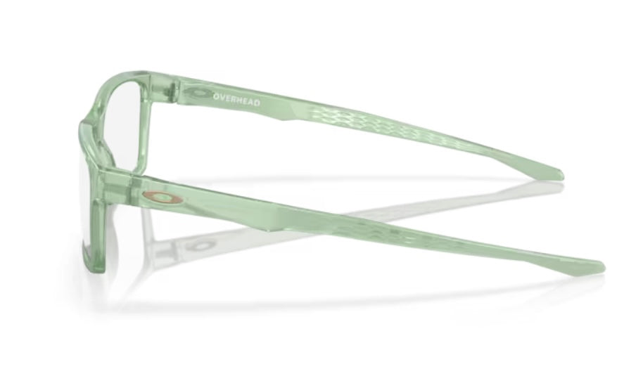 Oakley Overhead 0OX8060 806005 Polished Trans Jade Eyeglasses