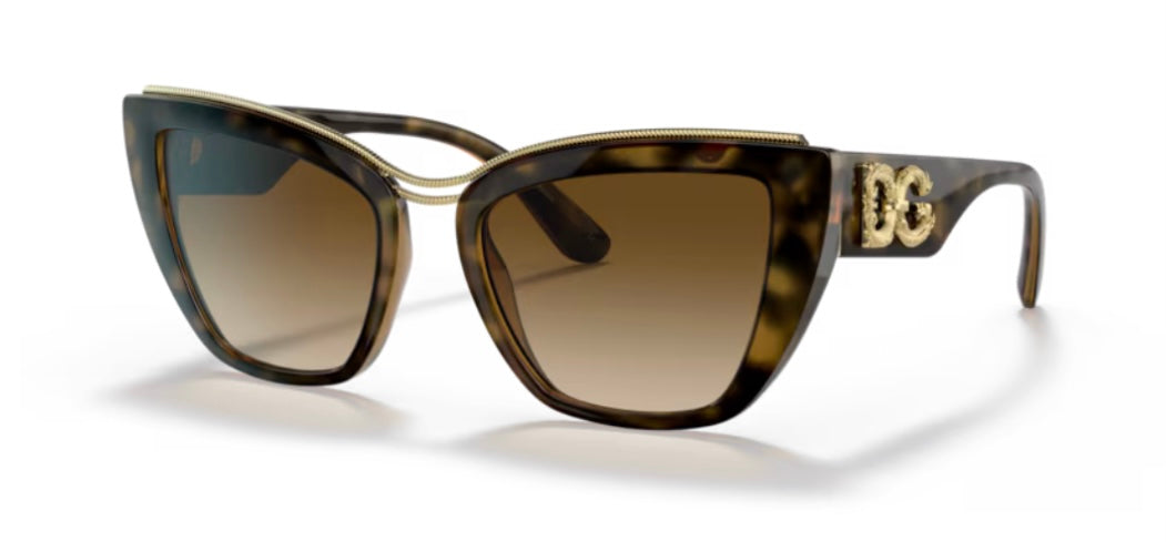 Dolce and Gabbana 0DG6144 Havana Sunglasses