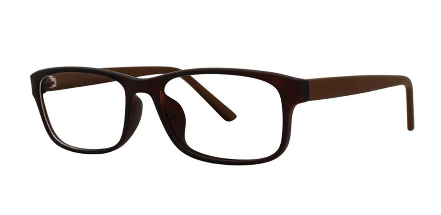 Eyeworkz Anthem Black Matte Brown Eyeglasses