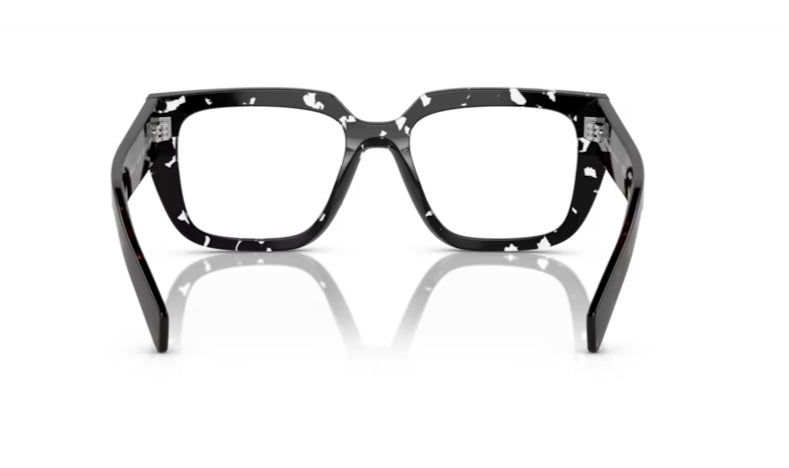 Prada 0PR A03VF 150101 Havana Black Transparent Eyeglasses