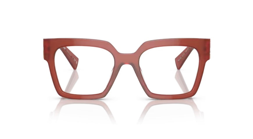 Miu Miu 0MU 04UV Cognac Opal Eyeglasses