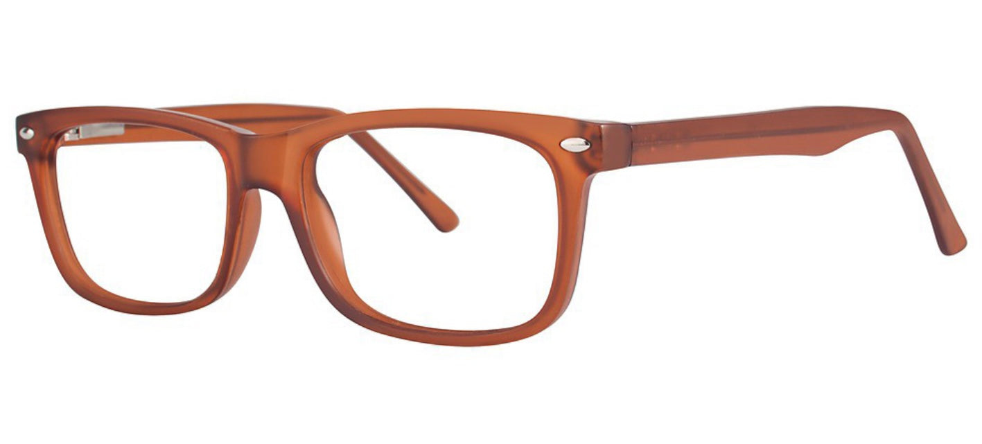 Eyeworkz Driver Brown Matte Eyeglasses