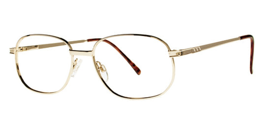 Eyeworkz Arthur Gold Eyeglasses