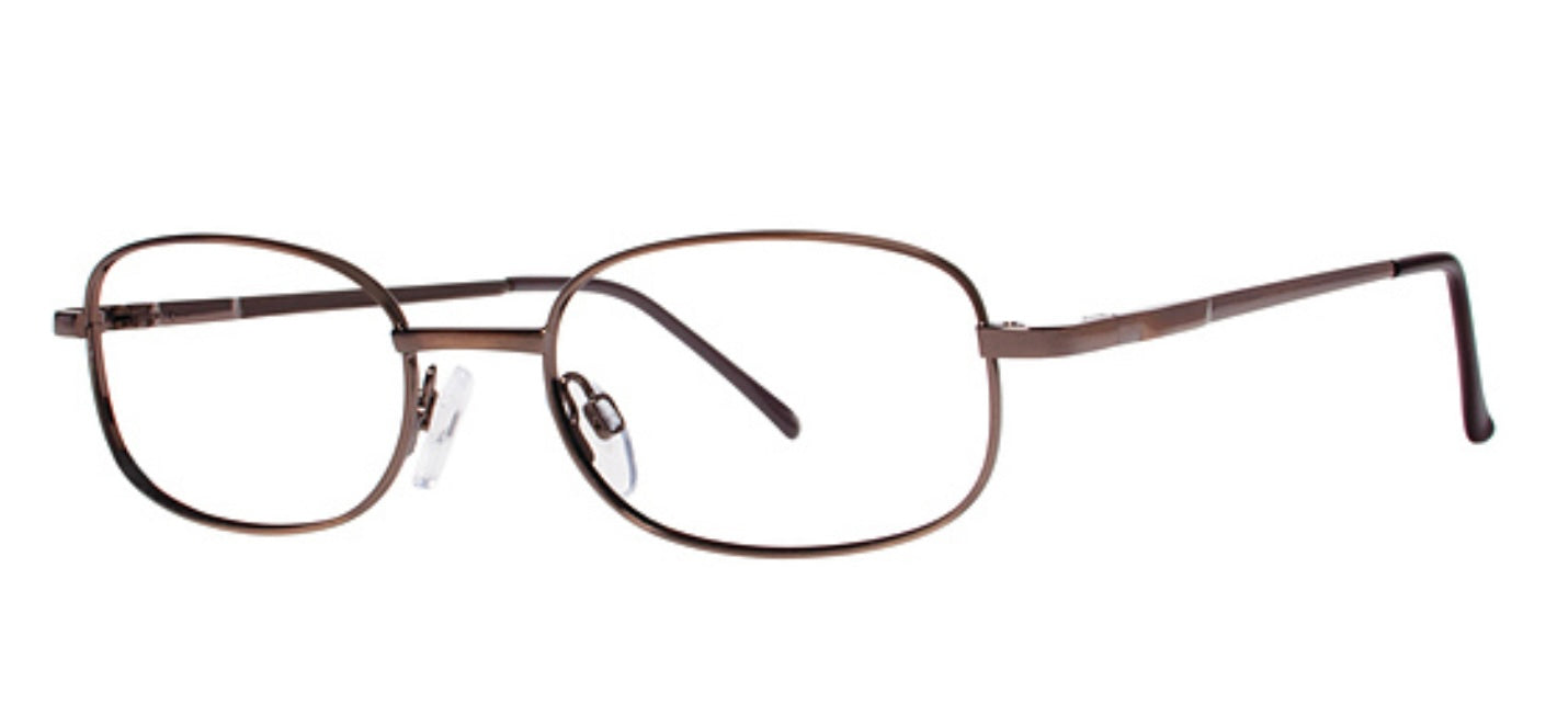 Eyeworkz Cal Matte Brown Eyeglasses