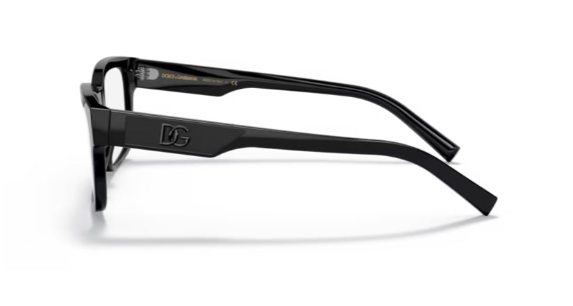 Dolce and Gabbana 0DG3352 501 Black Eyeglasses