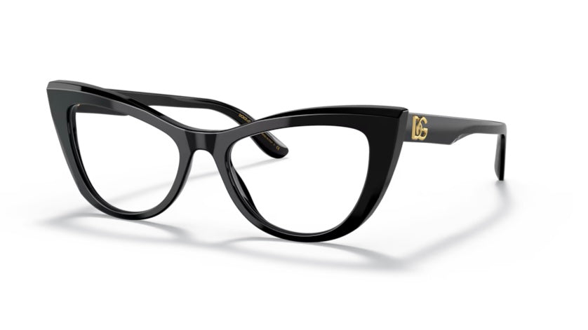 Dolce and Gabbana 0DG3354 501 Black Eyeglasses