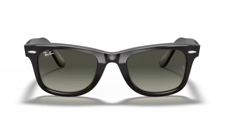 Rayban Wayfarer Classic 127771 Grey On Havana Sunglasses