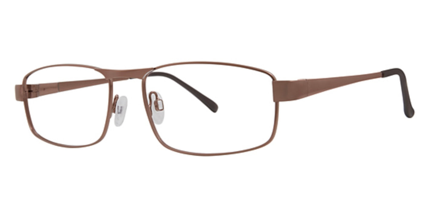 Eyeworkz Blitz Matte Brown Eyeglasses