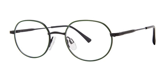 Eyeworkz Chummy Green Black Eyeglasses